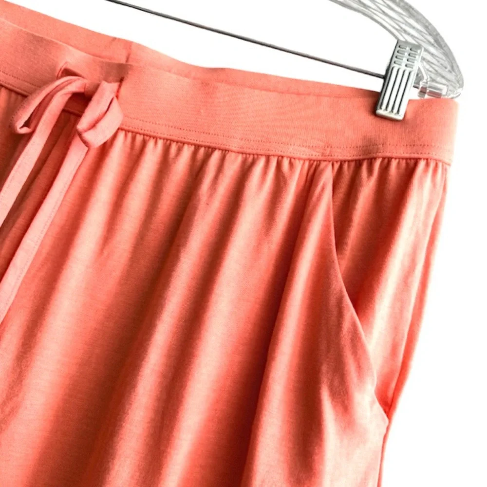 Sonoma 2 Piece Pajama Loungewear Set Camisole & Shorts Orange Size L/XL